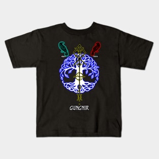 Gungnir odin spear Kids T-Shirt